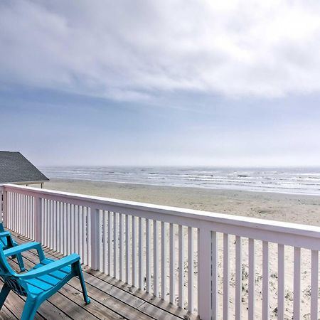 Beachfront Galveston Oasis Balconies, Ocean View! المظهر الخارجي الصورة