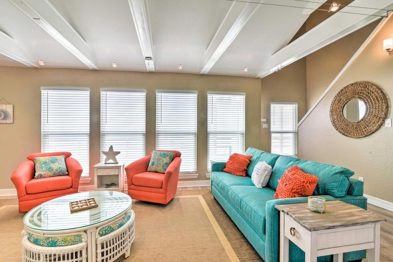 Beachfront Galveston Oasis Balconies, Ocean View! المظهر الخارجي الصورة