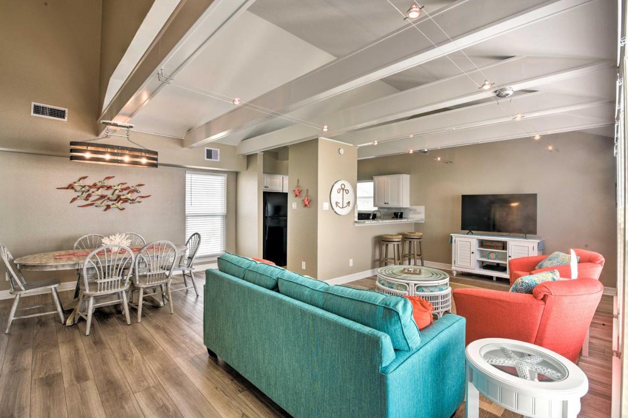 Beachfront Galveston Oasis Balconies, Ocean View! المظهر الخارجي الصورة